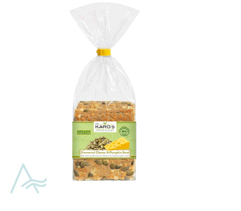LARA NATUREL CRISPBREAD PUMKING SEED& CHEESE 180 G
